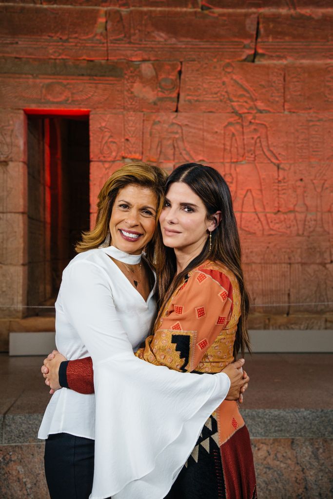 TODAY -- Pictured: Hoda Kotb and Sandra Bullock on Tuesday, May 22, 2018