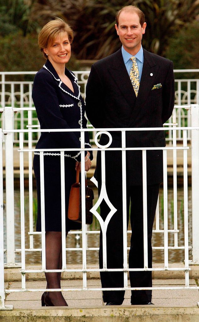 Edward and Sophie in 2002