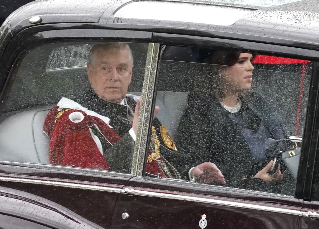 princess eugenie and prince andrew 