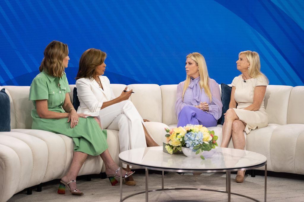 TODAY -- Pictured: Savannah Guthrie, Hoda Kotb, Jill Martin and Dr. Elisa Port on Monday, July 17, 2023