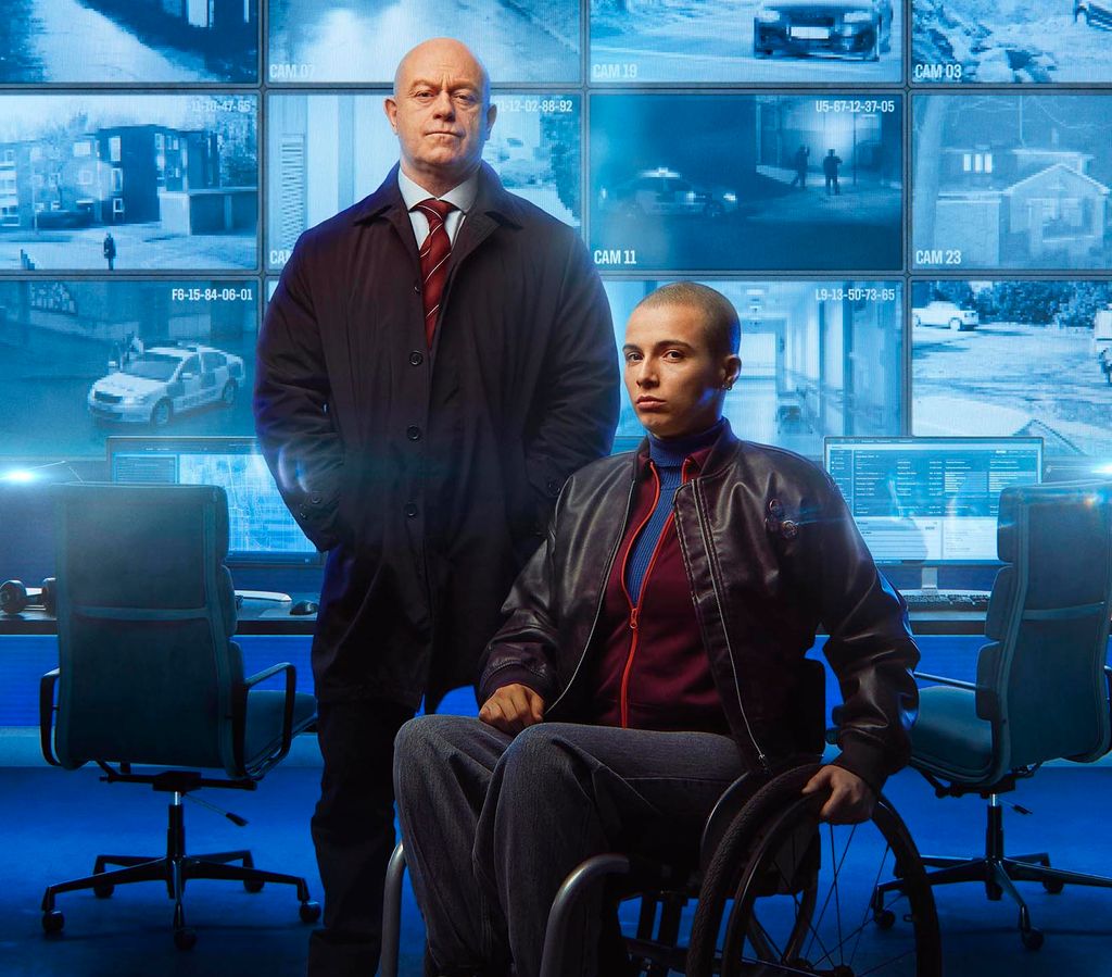 Ross Kemp and Beth Alsbury in Blindspot