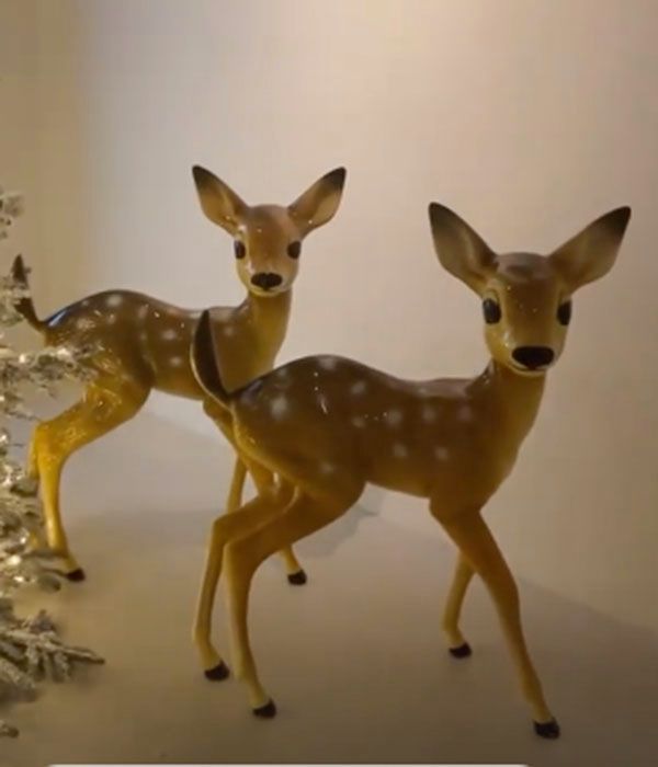 kim kardashian christmas decorations reindeer