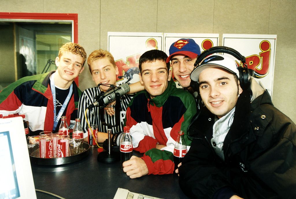 NSYNC in Germany, circa 1997 