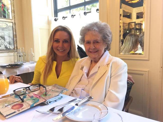 carol vorderman with mum jean