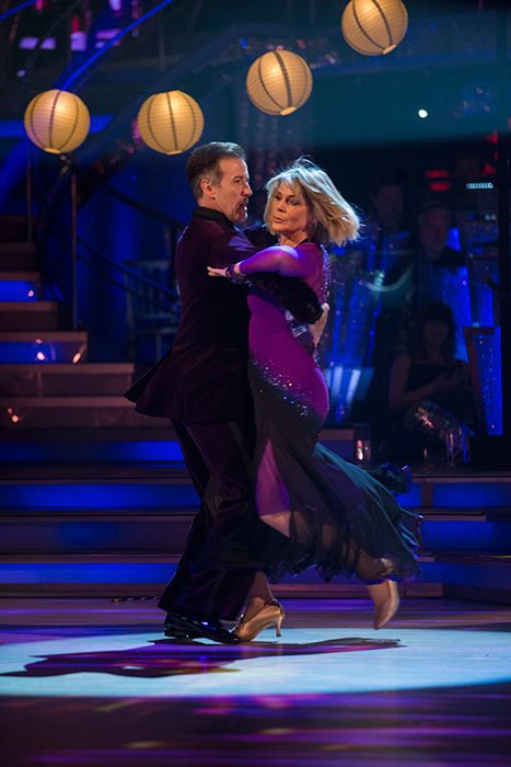 ruth langsford and anton du beke dance tango on strictly
