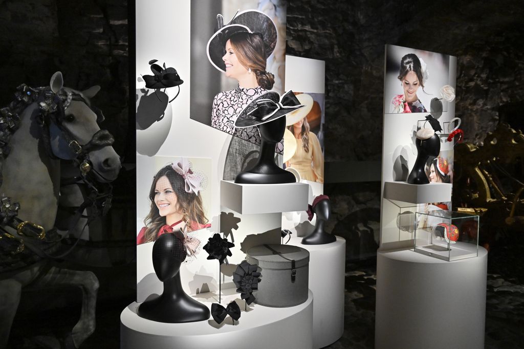 Hats worn by Princess Sofia of Sweden are featured in a new 'Hat Couture' exhibit