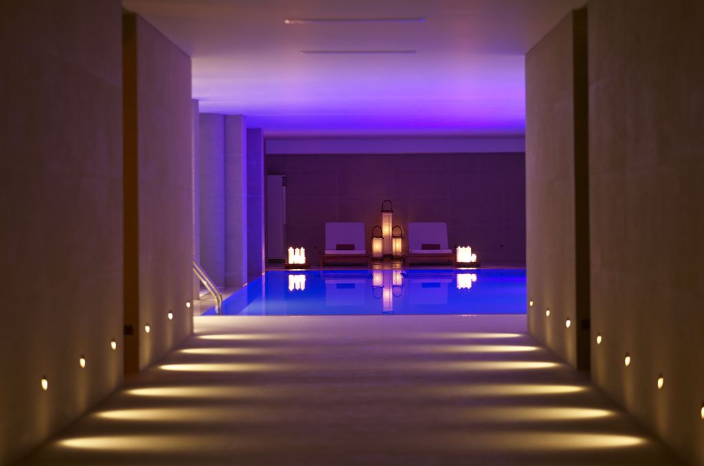 a view of pool in the spa of the grand ixian & all suites