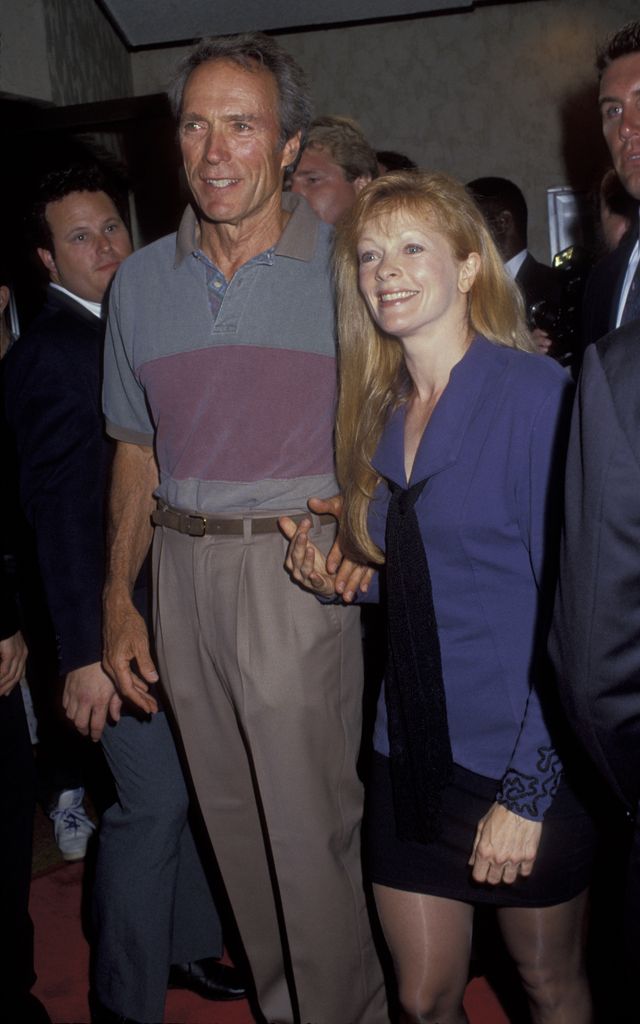 Clint Eastwood and Frances Fisher during "Unforgiven" Los Angeles Screening in 1992