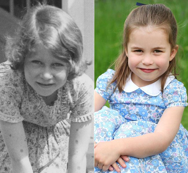 princess charlotte identical to the queen