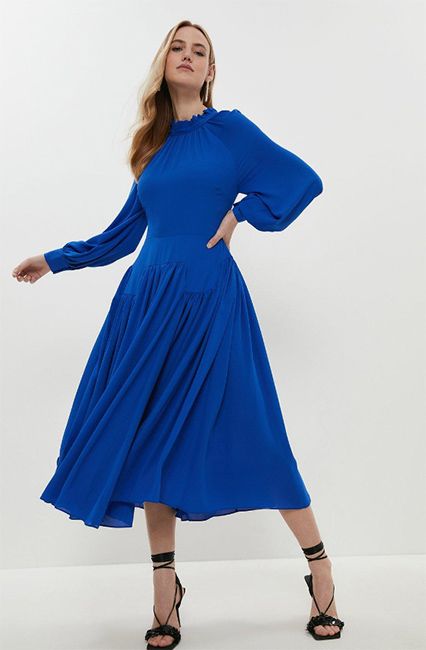 16 best blue dresses for winter: From M&S to ASOS, River Island & MORE ...