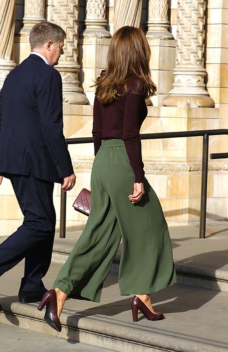 Kate Middleton Wore the Puddle Pants Trend | Who What Wear