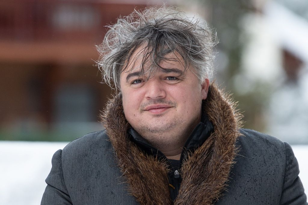 Pete Doherty wrapped up warm from the cold