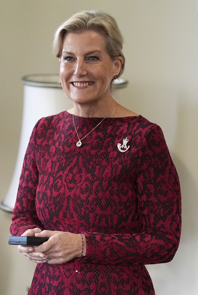 The Duchess of Edinburgh, in her role as Royal Colonel, 5th Battalion, The Rifles (5 Rifles), during a visit to their base at Bulford Camp, Wiltshire. Picture date: Friday December 5, 2025. 