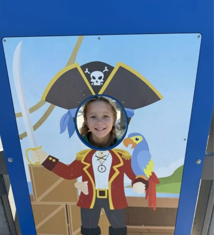 Photo shared by Craig Melvin on TODAY of his daughter Sybil