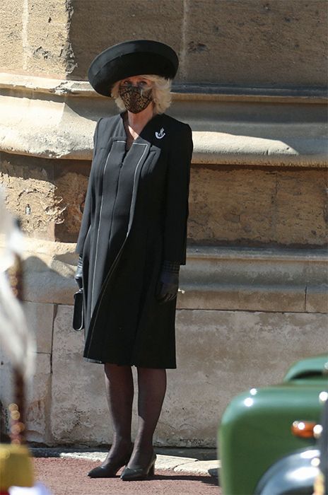 the duchess of cornwall prince philip funeral