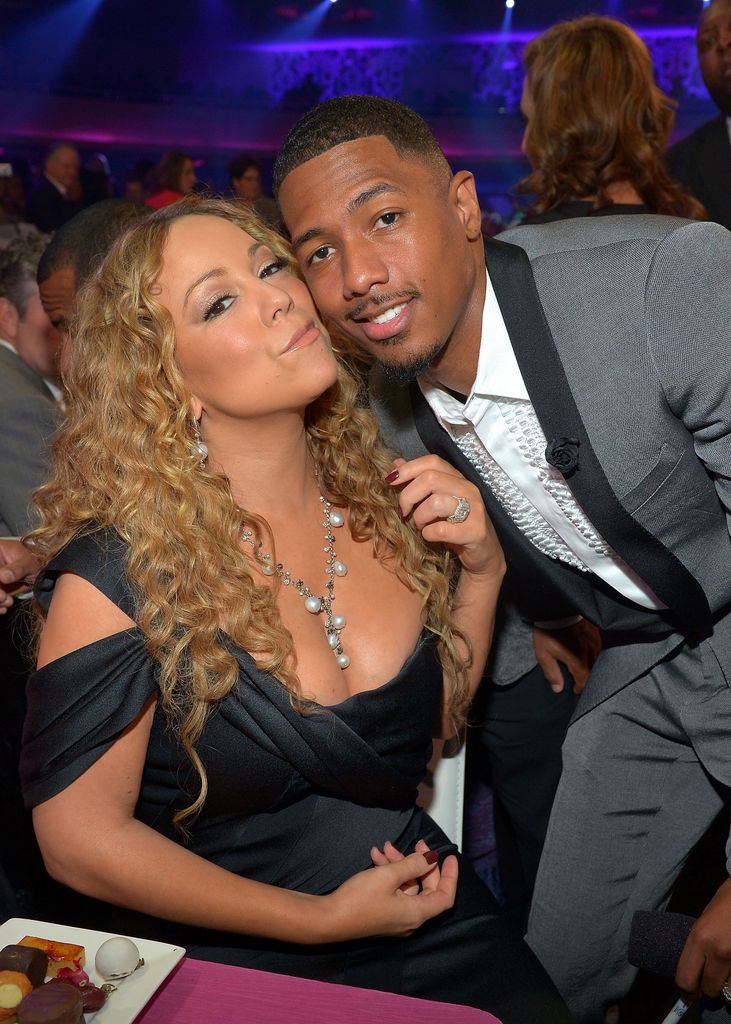 TeenNick Chairman and HALO Awards host Nick Cannon and singer Mariah Carey attend Nickelodeon's 2012 TeenNick HALO Awards at Hollywood Palladium on November 17, 2012 in Hollywood, California. The show premieres on Monday, November 19th, 8:00p.m. (ET) on Nick at Nite.  (Photo by Charley Gallay/Getty Images For Nickelodeon)