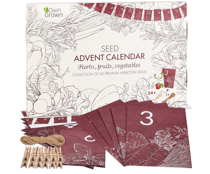 weird advent calendars seed advent calendar for gardening