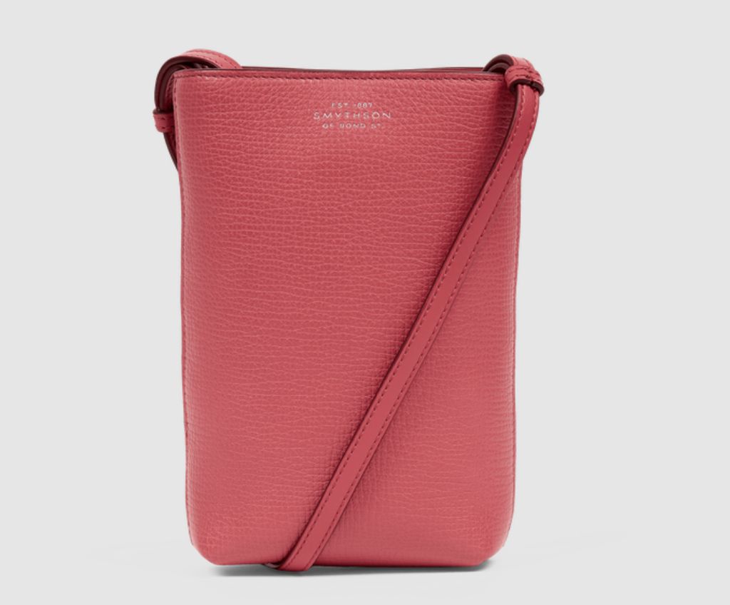 Smythson Crossbody Day Pouch in Ludlow