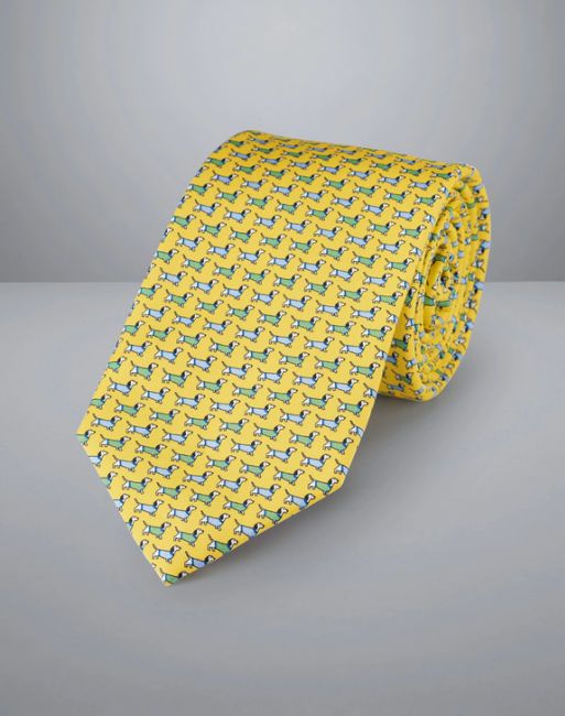 best mens stocking filler ideas for him silk tie with fun print