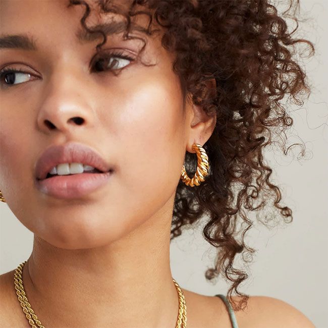 13 best gold hoops earrings 2023  plus Kate Middletonapproved pairs for  spring  HELLO