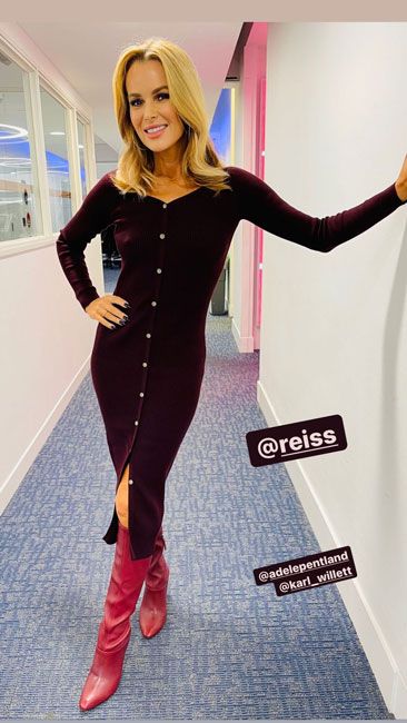 Amanda Holden dazzles in off-the-shoulder dress – and wait till you see ...
