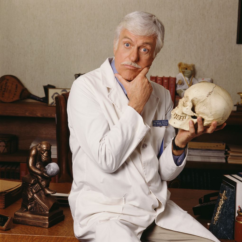 LOS ANGELES - AUGUST 1: Dick Van Dyke stars as Dr. Mark Sloan on DIAGNOSIS MURDER.  (Photo by CBS via Getty Images)