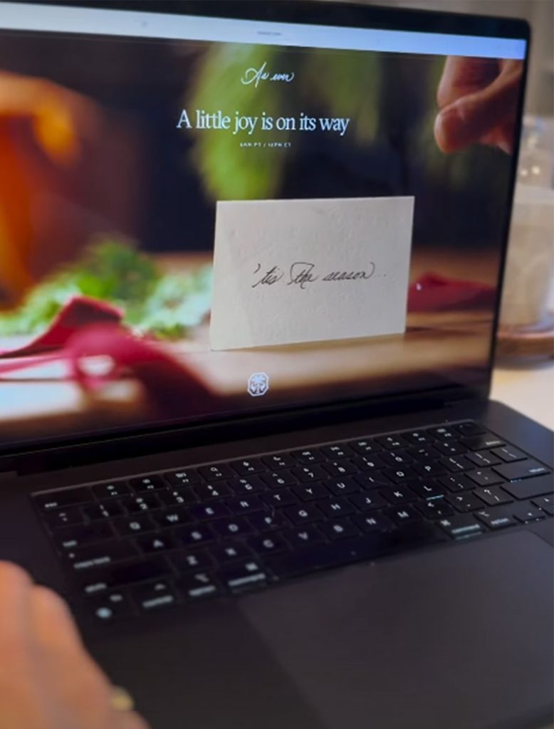 Meghan teased her latest line of products