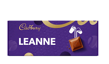 Cadbury personalised chocolate