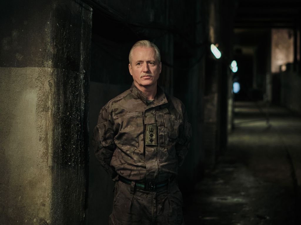 Linus Roache as Colonel Figgis in The Capture