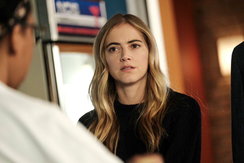 Emily Wickersham as Agent Bishop on NCIS 