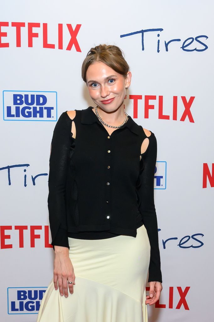 Veronika Slowikowska red carpet netflix