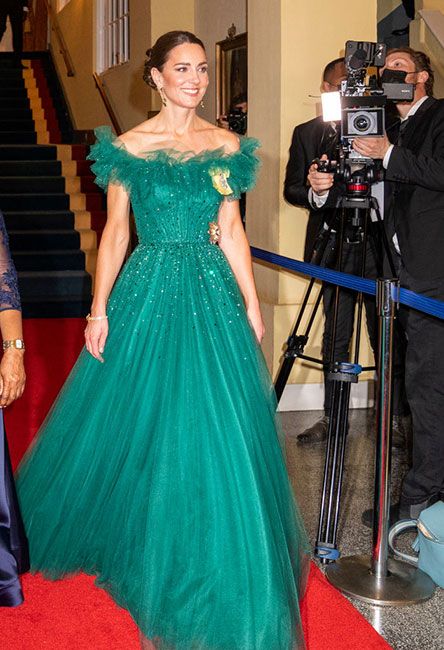 kate green gown