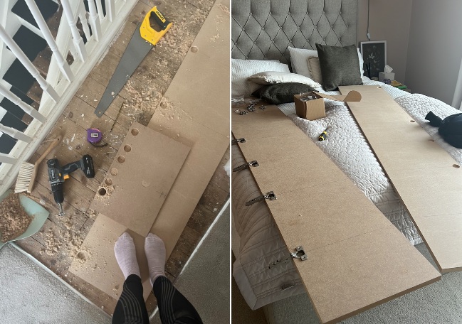 IKEA wardrobe PAX hack