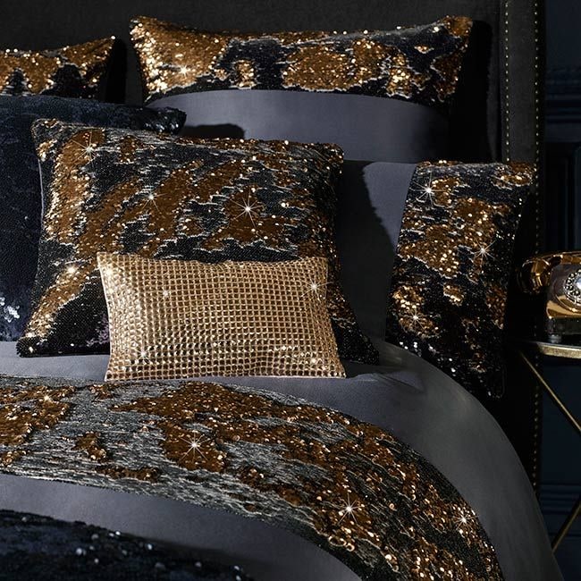 Kylie Minogue bedding collection sequin