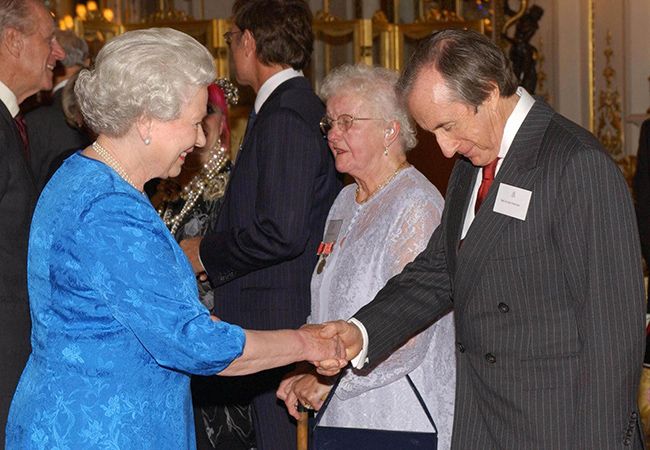 jackie stewart and the queen