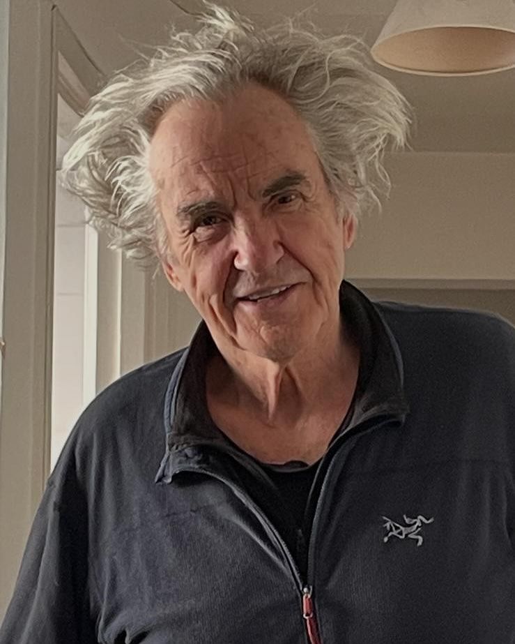 Larry Lamb of Gavin and Stacey fame with wild hair