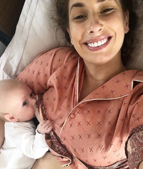 stacey solomon breastfeeding instagram
