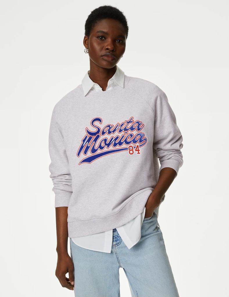 Marks and Spencer Varsity Sweatshirt