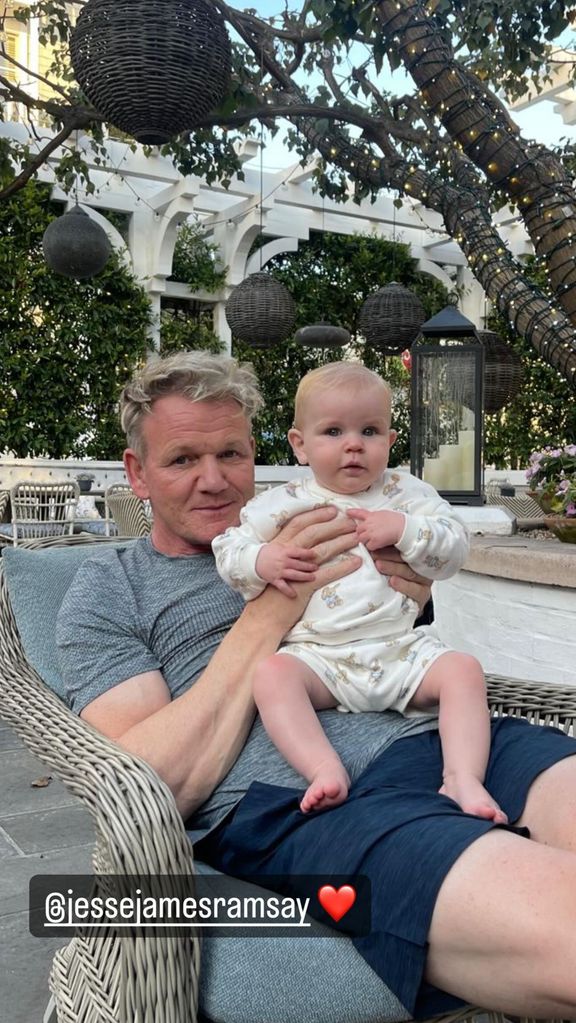 Gordon Ramsay's baby son Jesse looks so much like his dad in adorable ...