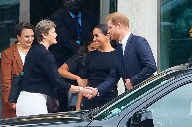 meghan markle and prince harry at UN