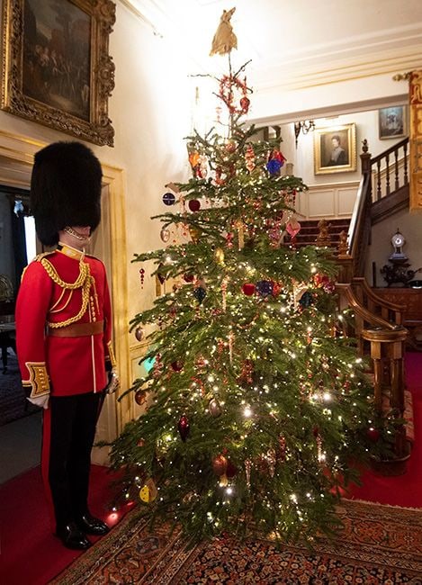 clarence house tree