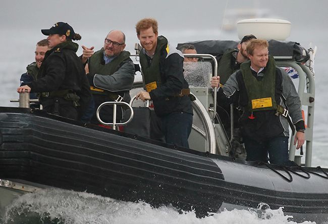 prince harry australia speed boat