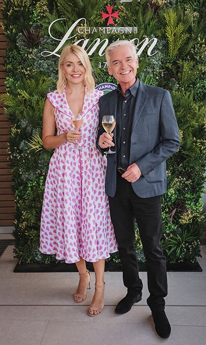 holly willoughby at wimbledon