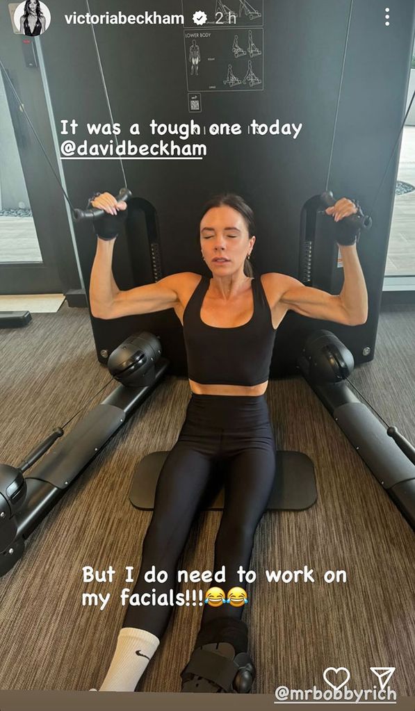 Victoria Beckham wows with hourglass physique in new workout as she ...