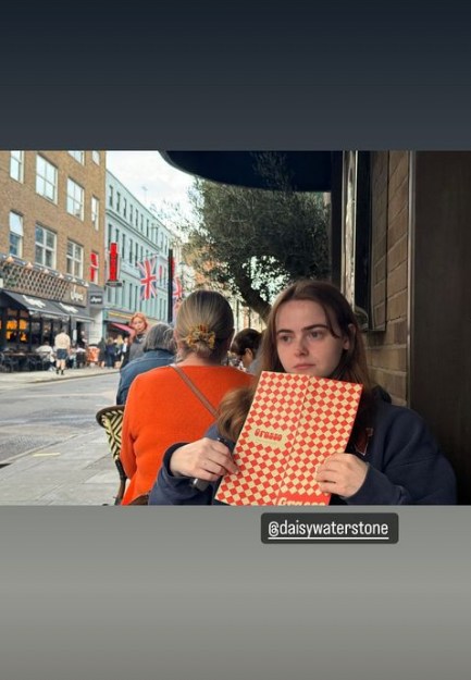 Daisy Waterstone in Callum Woodhouse's Instagram post 