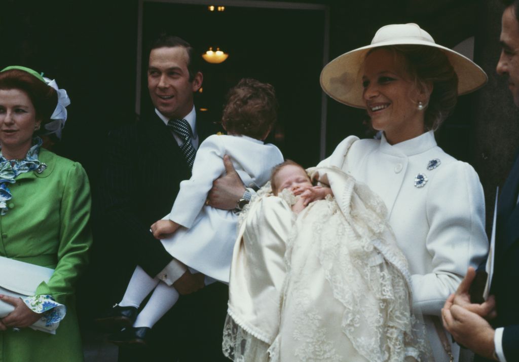 Lady Gabriella Windsor's christening in 1981