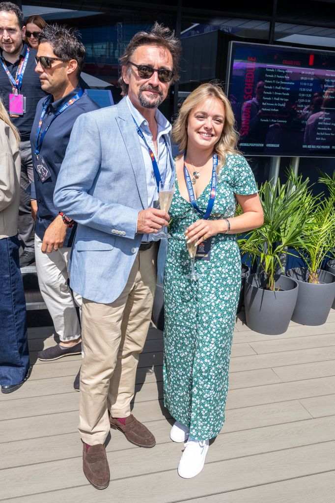 Richard Hammond with his daughter, Izzy