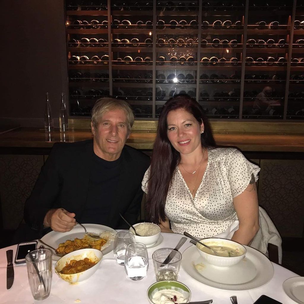 Taryn Bolton with her dad Michael Bolton