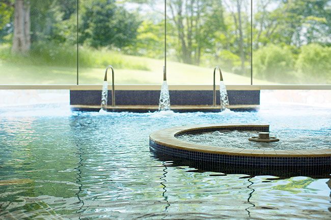 Hydrotherapy Pool at Aquarias Spa Whatley Manor