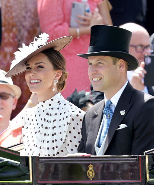kate middleton ascot 2022 with prince william